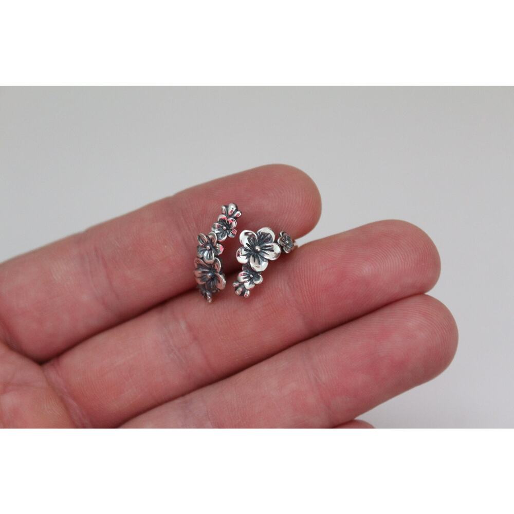 Sterling Silver Adjustable Cherry Ring - image 3